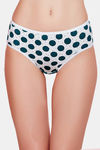 Rosaline Pure Cotton Full Coverage Slim Elastic Brief (Pack of 3)- Polkas n Dot Print — thumbnail 2